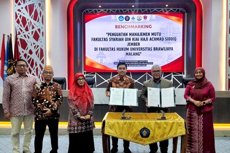 Fakultas Syariah UIN KHAS Jember dan FH UB Jalin Kerja Sama