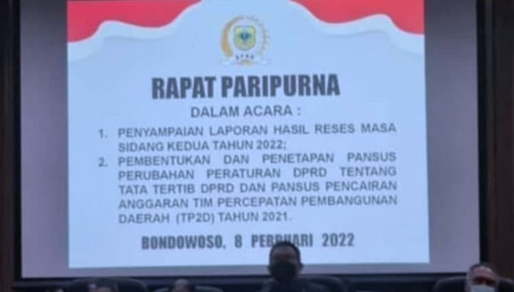 Pro Kontra Pansus Honor TP2D DPRD Bondowoso, Antara Kepentingan dan Mubazir Anggaran